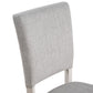 Transitional Upholstered Dining Side Chairs (Set of 4) with Padded Seats