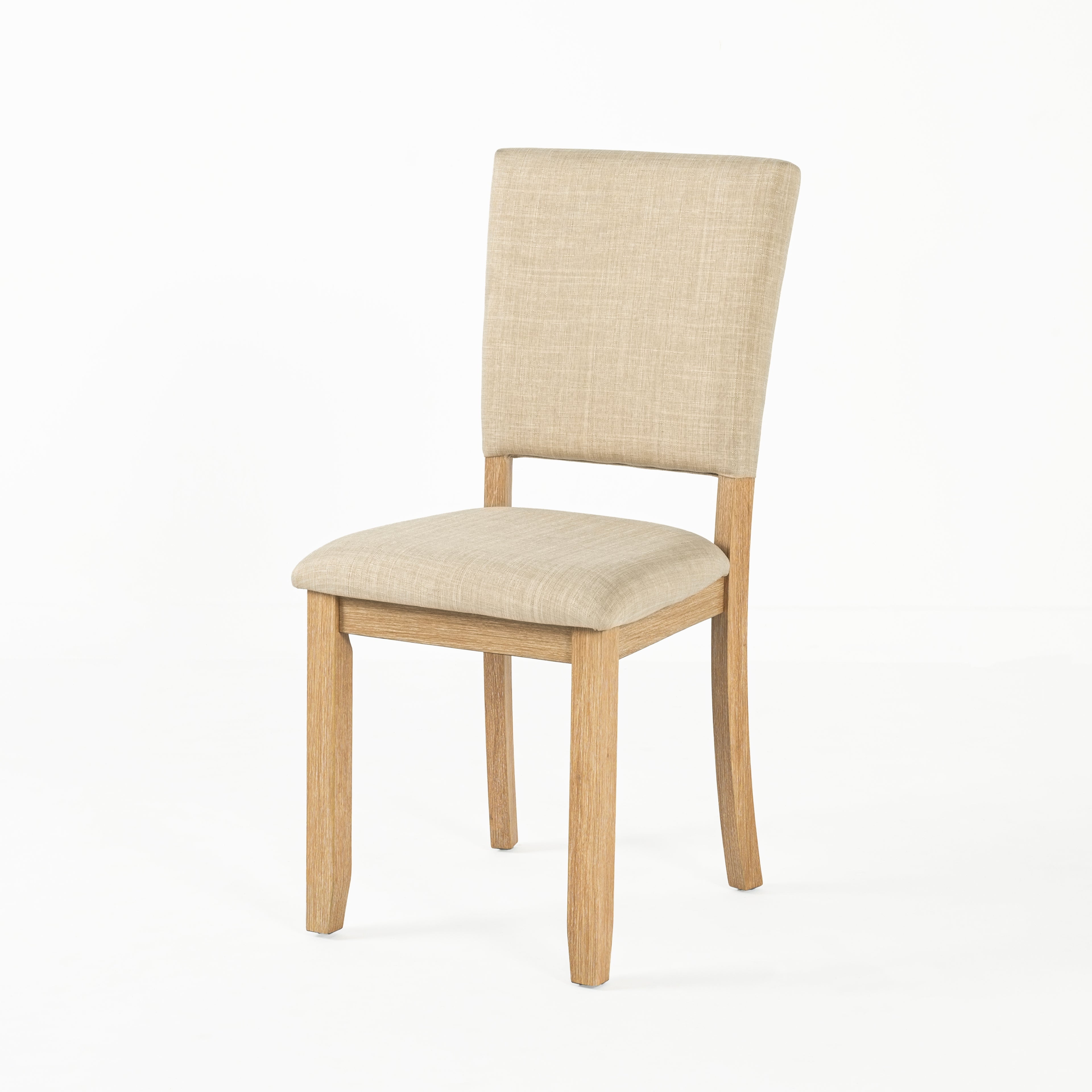 Transitional Upholstered Dining Side Chairs (Set of 4) with Padded Seats