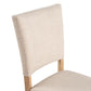 Transitional Upholstered Dining Side Chairs (Set of 4) with Fabric Seats