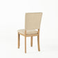 Transitional Upholstered Dining Side Chairs (Set of 4) with Padded Seats