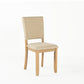 Transitional Upholstered Dining Side Chairs (Set of 4) with Padded Seats