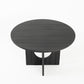 Transitional Round Dining Table with Pedestal Base