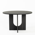Transitional Round Dining Table with Pedestal Base