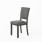 Transitional Upholstered Dining Side Chairs (Set of 4) with Fabric Seats