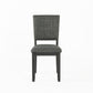 Transitional Upholstered Dining Side Chairs (Set of 4) with Fabric Seats