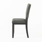 Transitional Upholstered Dining Side Chairs (Set of 4) with Fabric Seats
