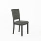 Transitional Upholstered Dining Side Chairs (Set of 4) with Fabric Seats
