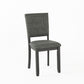 Transitional Upholstered Dining Side Chairs (Set of 4) with Fabric Seats