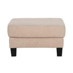 Contemporary Boucle Storage Ottoman for Living Room Seating