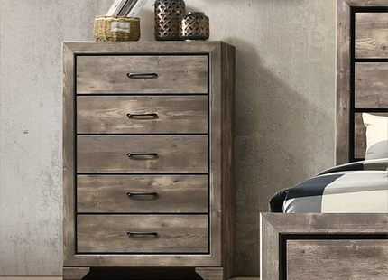 Master Bedroom Set | 5 Drawers Chest | 11042-70-01