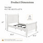 Transitional Sleigh Bed – Timeless Wood Elegance for Modern Bedrooms