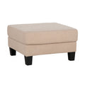 Contemporary Boucle Storage Ottoman for Living Room Seating