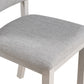Transitional Upholstered Dining Side Chairs (Set of 4) with Padded Seats