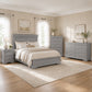 3-Piece Transitional Bedroom Storage Set with Nightstand, Chest & Dresser (Mirror Optional)