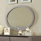 Mid-Century Modern Solid Wood Dresser – Round Tapered Legs and Optional Oval Mirror