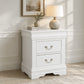 3-Piece Transitional Bedroom Storage Set with Nightstand, Chest & Dresser (Mirror Optional)