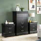 Transitional Solid Wood Chest with English Dovetail Drawers and Bracket Feet