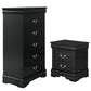 Transitional Solid Wood Chest with English Dovetail Drawers and Bracket Feet