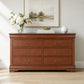 3-Piece Transitional Bedroom Storage Set with Nightstand, Chest & Dresser (Mirror Optional)