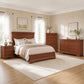 3-Piece Transitional Bedroom Storage Set with Nightstand, Chest & Dresser (Mirror Optional)