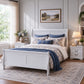 Transitional Sleigh Bed – Timeless Wood Elegance for Modern Bedrooms
