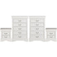 Transitional Solid Wood Chest with English Dovetail Drawers and Bracket Feet