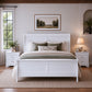 Transitional Sleigh Bed – Timeless Wood Elegance for Modern Bedrooms