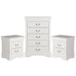 Transitional Solid Wood Chest with English Dovetail Drawers and Bracket Feet