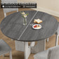 Transitional Round Dining Table with Pedestal Base