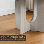 Transitional Round Dining Table with Pedestal Base